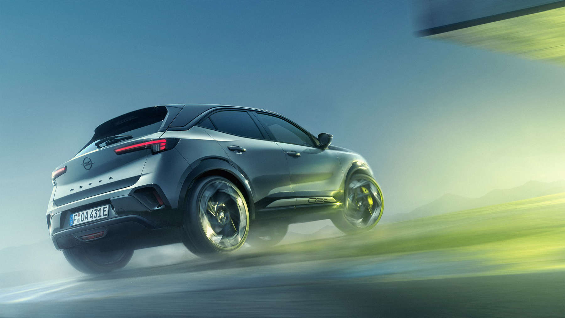 Opel Mokka GSE, вигляд ззаду з правого боку